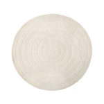 LABEL51 Vloerkleden Agra - Ivory - Synthetisch - 200x200 cm
