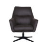 LABEL51 Fauteuil Tod - Antraciet - Micro Suede - Afbeelding 3