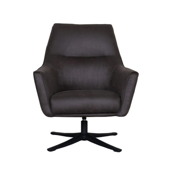 LABEL51 Fauteuil Tod - Antraciet - Micro Suede - Afbeelding 3