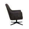 LABEL51 Fauteuil Tod - Antraciet - Micro Suede - Afbeelding 4