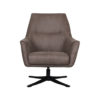 LABEL51 Fauteuil Tod - Taupe - Micro Suede - Afbeelding 3