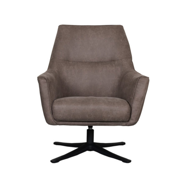 LABEL51 Fauteuil Tod - Taupe - Micro Suede - Afbeelding 3