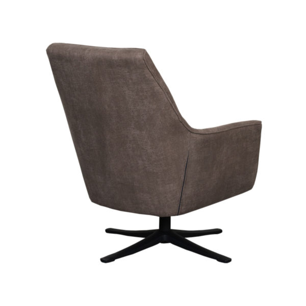 LABEL51 Fauteuil Tod - Taupe - Micro Suede - Afbeelding 5