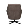 LABEL51 Fauteuil Tod - Taupe - Micro Suede - Afbeelding 6