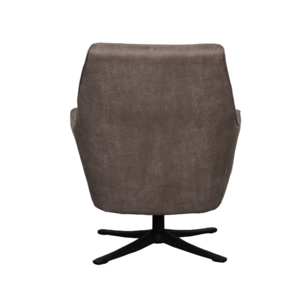 LABEL51 Fauteuil Tod - Taupe - Micro Suede - Afbeelding 6