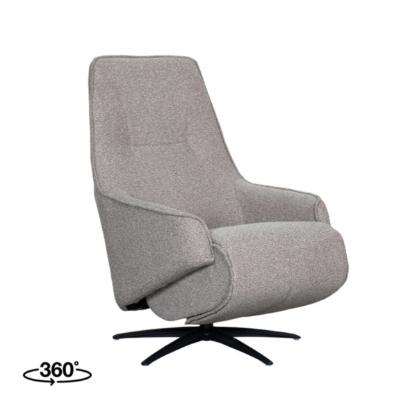 LABEL51 Fauteuil Odense - Truffel grijs - Boucle - Afbeelding 2