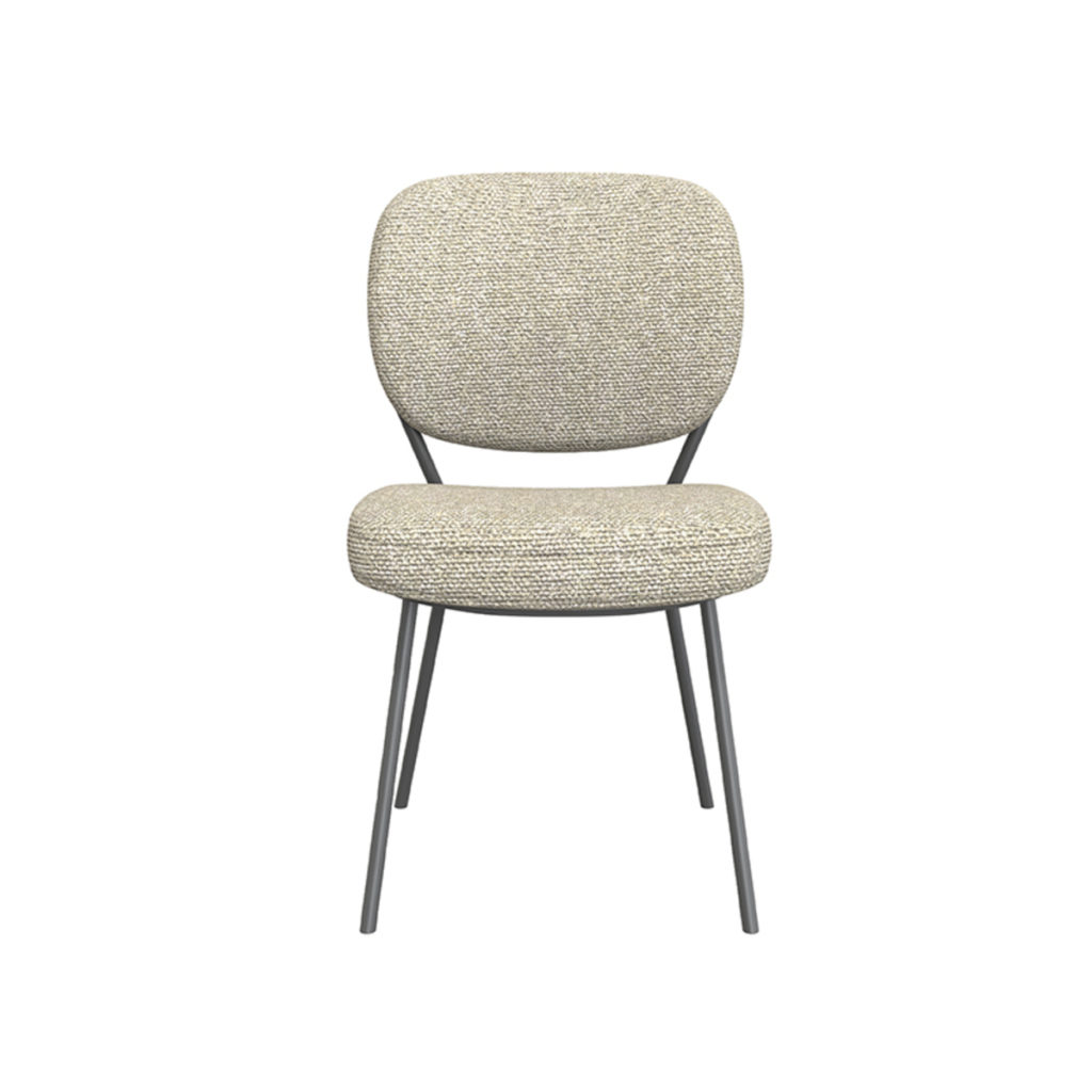 LABEL51 Eetkamerstoel Singapore - Naturel - Boucle - Afbeelding 2