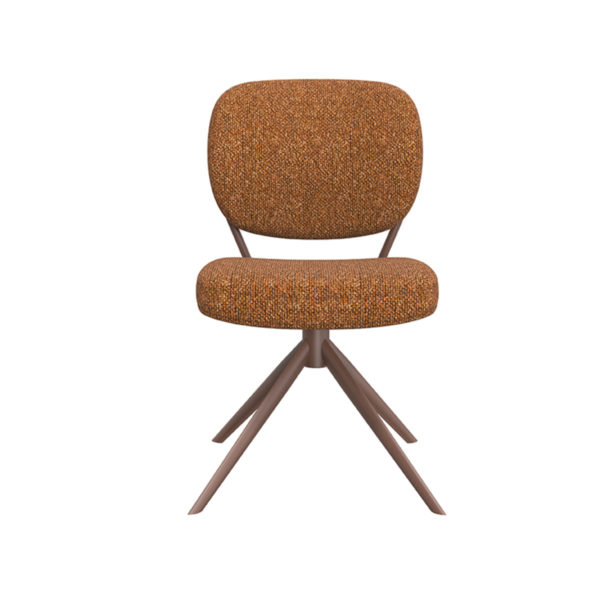 LABEL51 Eetkamerstoel Geneva - Coral - Boucle - Afbeelding 3