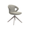 LABEL51 Eetkamerstoel Zurich - Truffel grijs - Boucle - Afbeelding 2