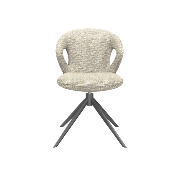 LABEL51 Eetkamerstoel Zurich - Naturel - Boucle - Afbeelding 3