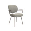 LABEL51 Eetkamerstoel Lausanne - Truffel grijs - Boucle