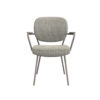 LABEL51 Eetkamerstoel Lausanne - Truffel grijs - Boucle - Afbeelding 2