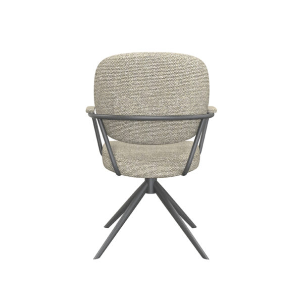 LABEL51 Eetkamerstoel Basel - Naturel - Boucle - Afbeelding 5