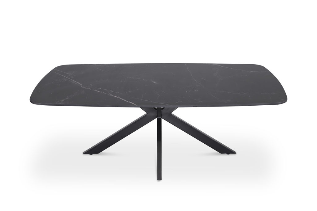 Salontafel 'Apollo' 130 cm Deens Ovaal Steen Zwart (2c) - Afbeelding 3