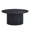 Salontafel 'Lagos' 80 cm Rond Decor Donkerbruin (2c) - Afbeelding 3