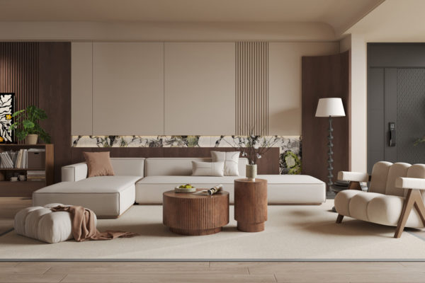Salontafel 'Victor' Mango hout Lichtbruin (1c) - Afbeelding 3