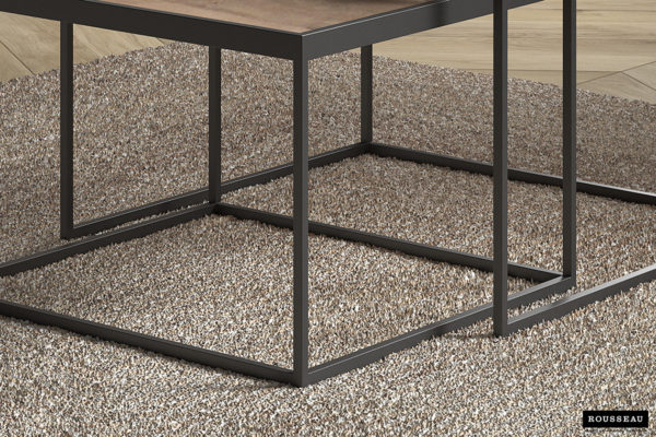 Salontafel 'Quinn' 2-delig Mango hout (1c) - Afbeelding 3