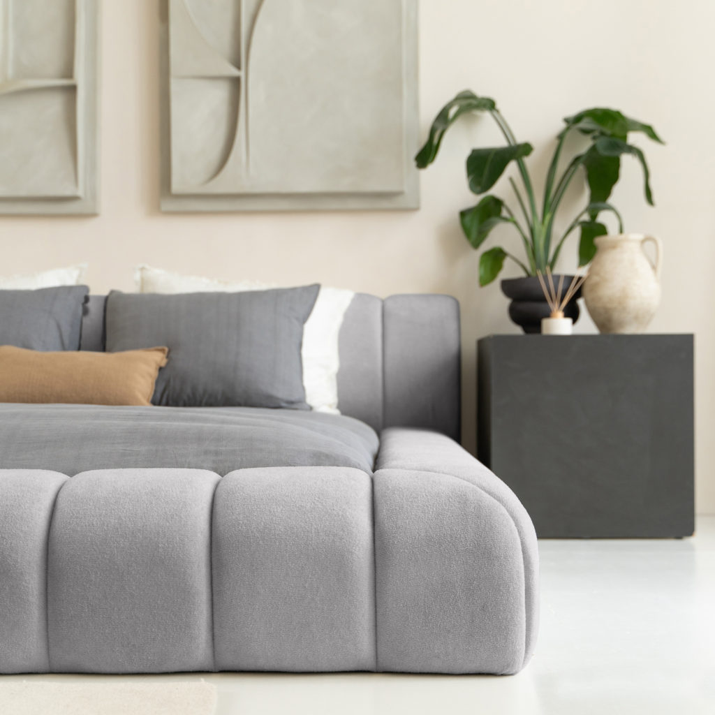 Ontwerpbed Adore Classic 180x200 Grijs - Zonder Matras - Afbeelding 3