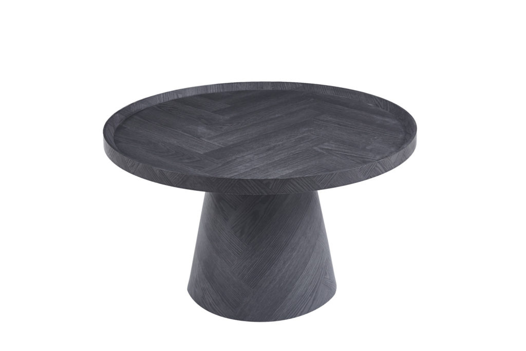 Salontafel 'Manus' 80 cm Decor Donkergrijs (2c) - Afbeelding 4