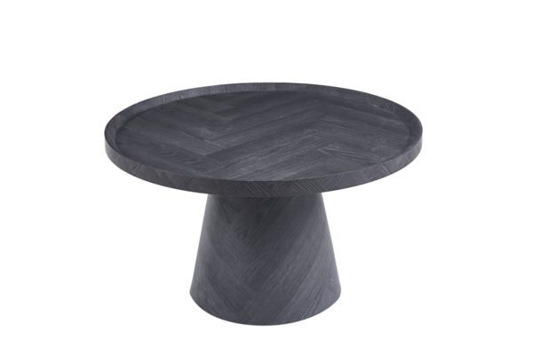 Salontafel 'Manus' 80 cm Decor Donkergrijs (2c) - Afbeelding 4