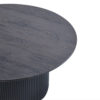 Salontafel 'Lagos' 80 cm Rond Decor Donkerbruin (2c) - Afbeelding 4