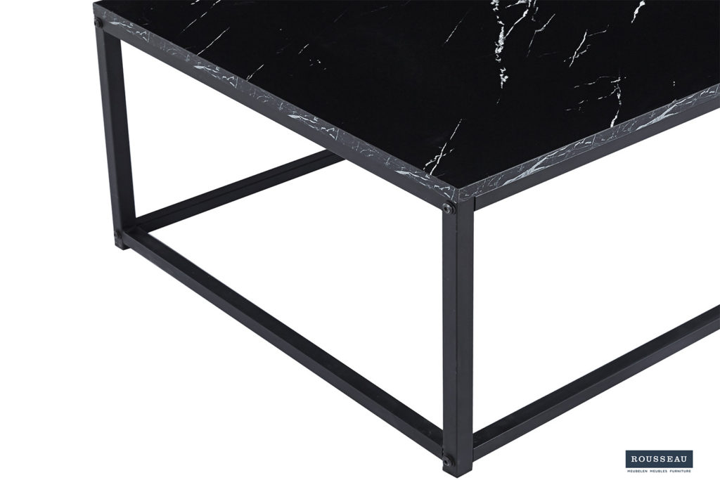 Salontafel 'Dallas' Decor Marmer Zwart (1c) - Afbeelding 4