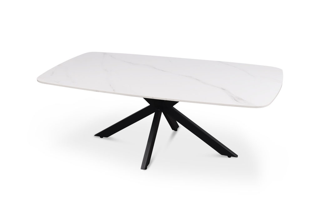 Salontafel 'Apollo' 130 cm Deens Ovaal Steen Wit (2c) - Afbeelding 4