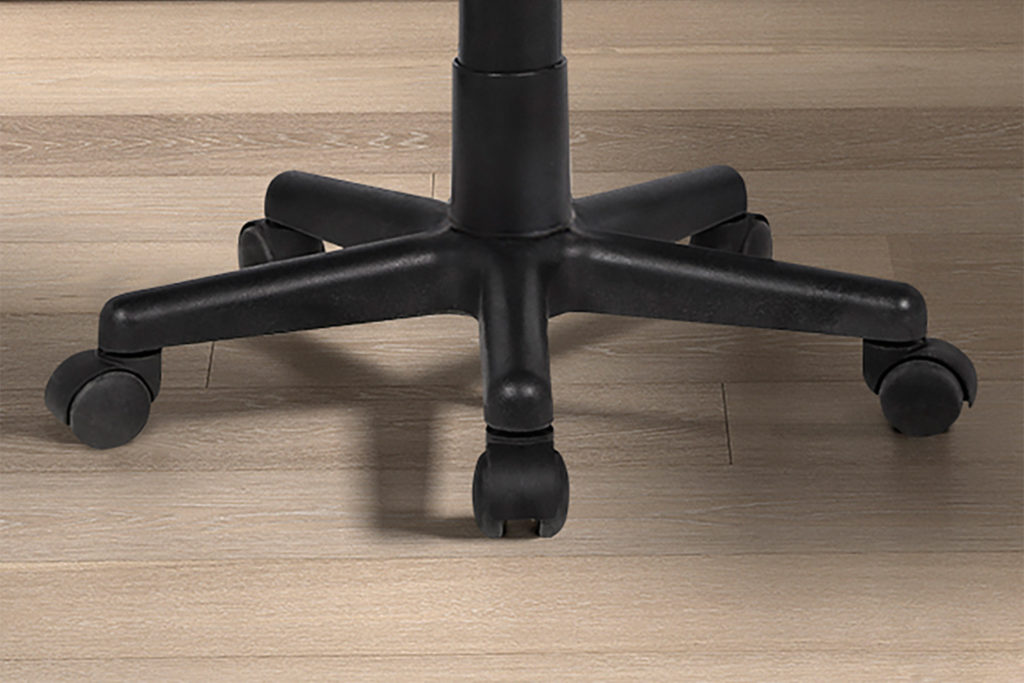 Bureaustoel 'Job' Mesh Zwart (1c) - Afbeelding 4