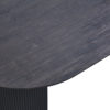 Salontafel 'Lagos' 120 cm Ovaal Decor Donkerbruin - Afbeelding 4