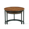 Salontafel 'Goja' 2-delig Mango hout (1c) - Afbeelding 5
