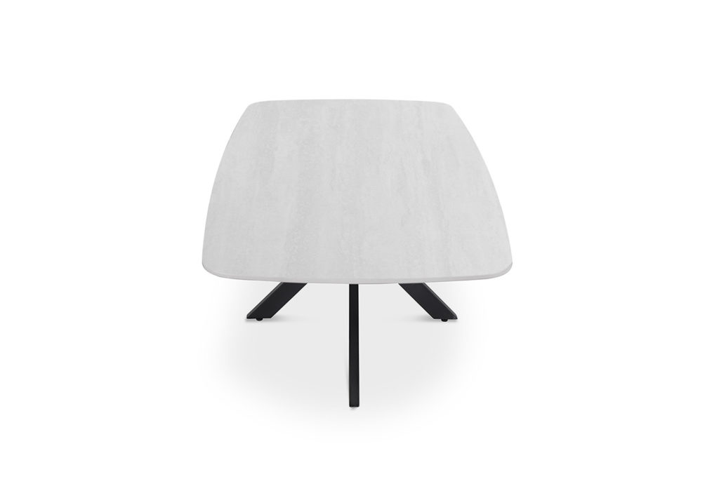 Salontafel 'Apollo' 130 cm Deens Ovaal Steen Baroque Grijs (2c) - Afbeelding 5