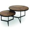 Salontafel 'Laveu' 2-delig Mango hout (1c) - Afbeelding 5
