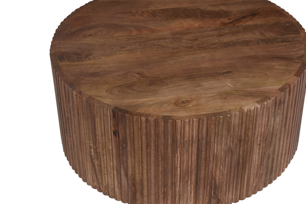 Salontafel 'Victor' Mango hout Lichtbruin (1c) - Afbeelding 5