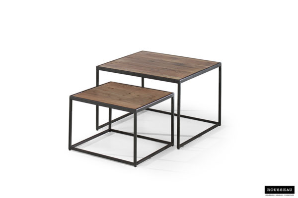 Salontafel 'Quinn' 2-delig Mango hout (1c) - Afbeelding 5