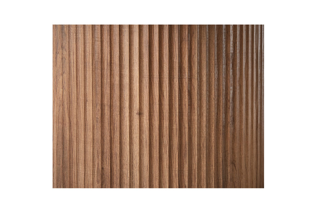 Salontafel 'Lagos' 80 cm Rond Decor Oude eik (2c) - Afbeelding 6