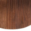 Salontafel 'Miguel' 80 cm Rond Mango hout Lichtbruin (2c) - Afbeelding 6