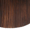 Salontafel 'Miguel' 80 cm Rond Mango hout Donkerbruin (2c) - Afbeelding 6