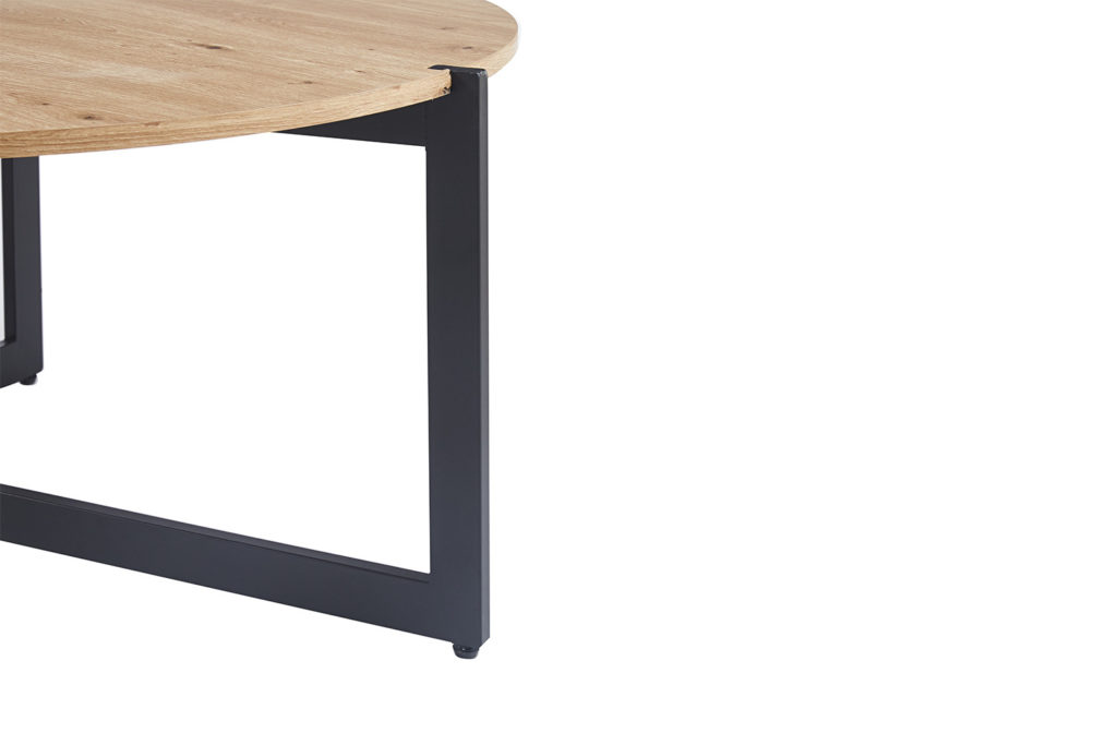 Set van 2 Salontafels 'Pola' Decor Oude eik (1c) - Afbeelding 6