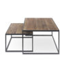 Salontafel 'Quinn' 2-delig Mango hout (1c) - Afbeelding 6