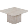Set van 2 Salontafels 'Bobby' Decor travertin Beige - Afbeelding 6