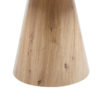 Tafel 'Tigo' 120 cm Rond Decor Oude eik - Afbeelding 6