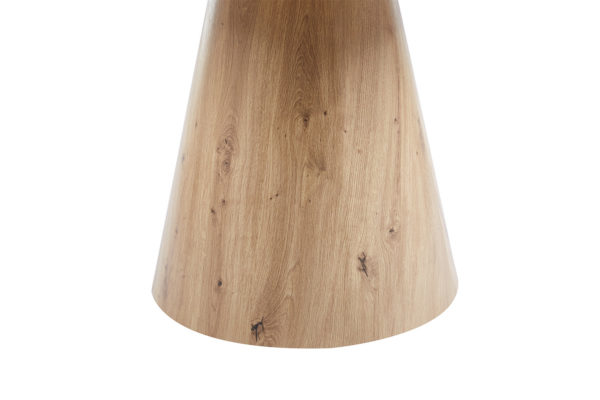 Tafel 'Tigo' 120 cm Rond Decor Oude eik - Afbeelding 6