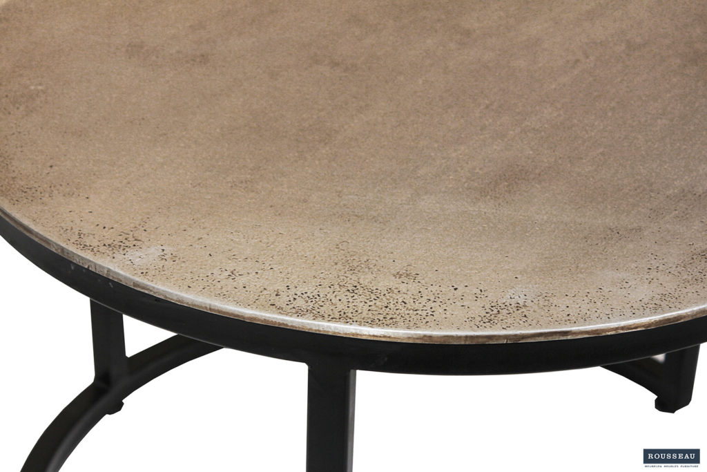 Salontafel 'Amira' 2-delig Verouderd Zilver (1c) - Afbeelding 7