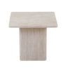 Set van 2 Salontafels 'Bobby' Decor travertin Beige - Afbeelding 7