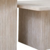 Set van 2 Salontafels 'Bobby' Decor travertin Beige - Afbeelding 9