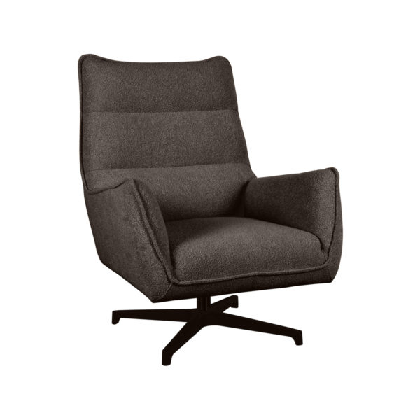 LABEL51 Fauteuil Rodia - Bruin - Boucle - Afbeelding 2