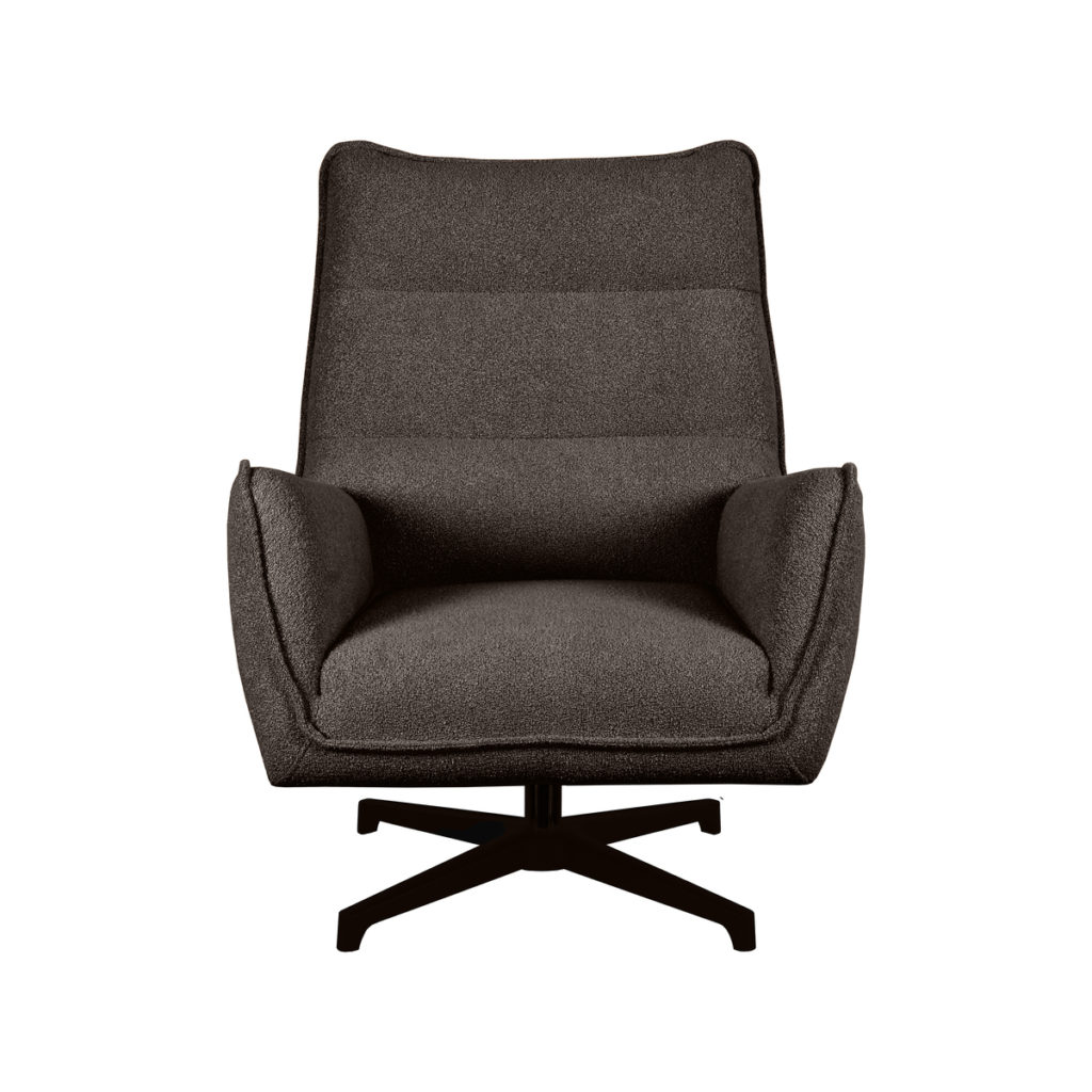 LABEL51 Fauteuil Rodia - Bruin - Boucle - Afbeelding 3