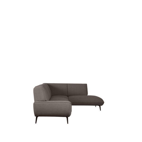 LABEL51 Hoekbank Pesaro - Bruin - Boucle - Rechts - Afbeelding 3