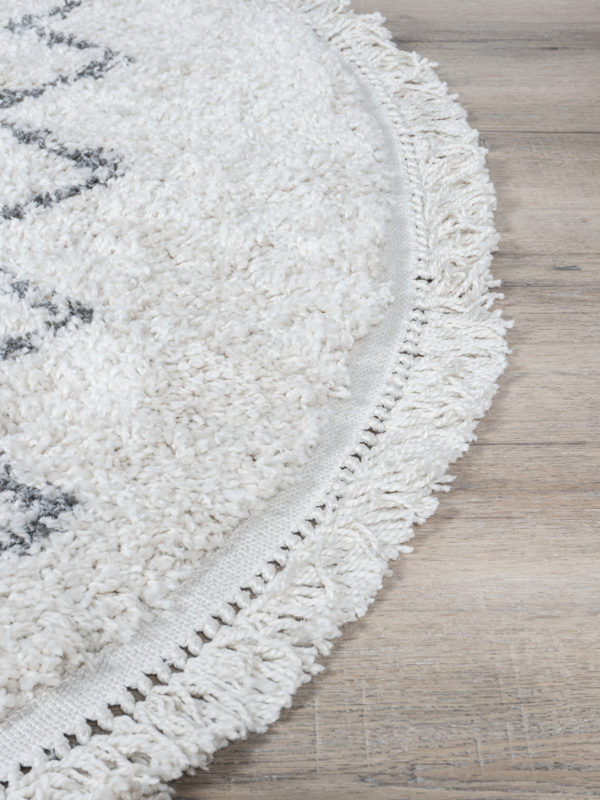 Vloerkleed Marrakesh Cream Rond ø160 cm - Afbeelding 4