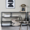 Dressoir Huub Zwart Mangohout 158 cm - Afbeelding 3